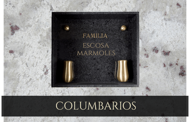 columbarios marmoles escosa